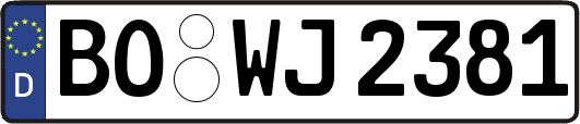 BO-WJ2381