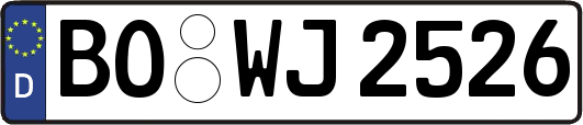 BO-WJ2526