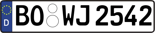 BO-WJ2542
