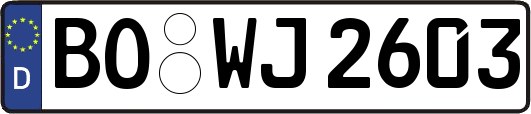 BO-WJ2603