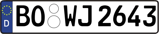 BO-WJ2643