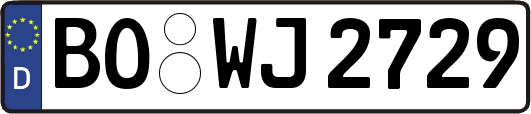 BO-WJ2729