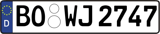 BO-WJ2747
