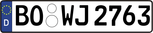 BO-WJ2763
