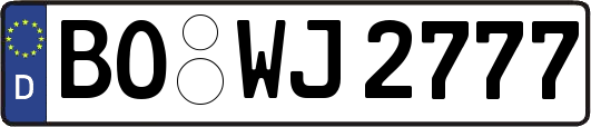 BO-WJ2777