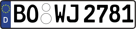 BO-WJ2781