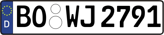 BO-WJ2791