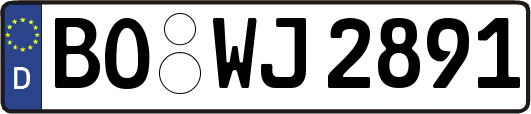 BO-WJ2891