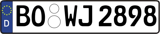 BO-WJ2898