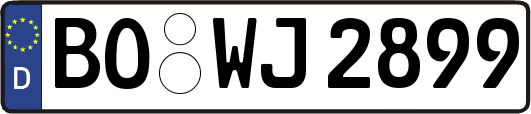 BO-WJ2899
