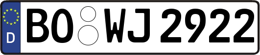 BO-WJ2922