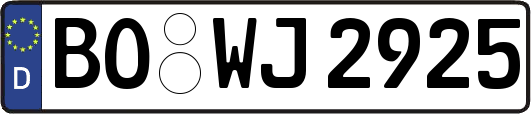 BO-WJ2925