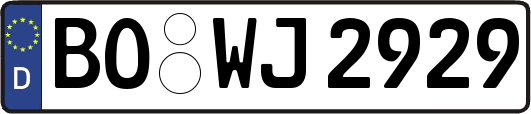 BO-WJ2929