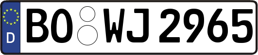 BO-WJ2965