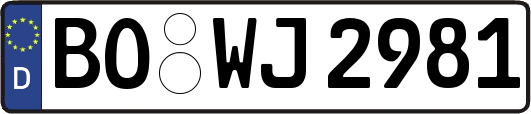 BO-WJ2981
