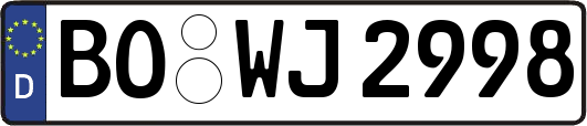BO-WJ2998