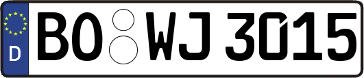 BO-WJ3015