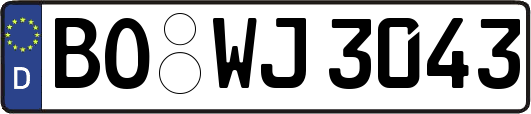 BO-WJ3043