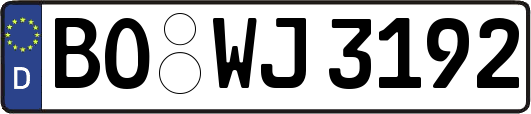 BO-WJ3192