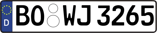 BO-WJ3265