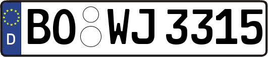 BO-WJ3315