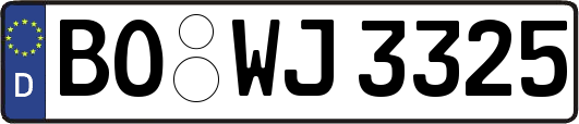 BO-WJ3325