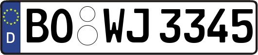 BO-WJ3345