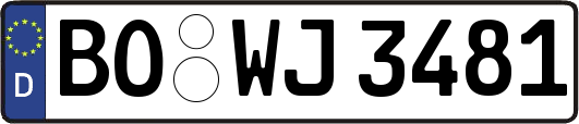 BO-WJ3481