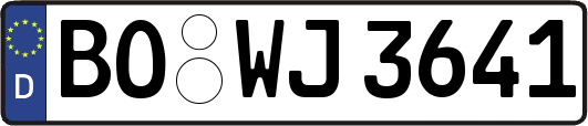 BO-WJ3641