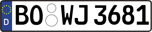 BO-WJ3681
