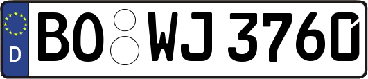 BO-WJ3760