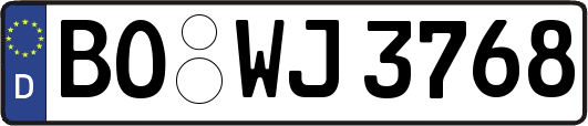 BO-WJ3768