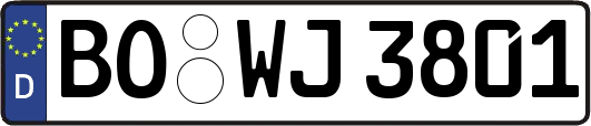 BO-WJ3801