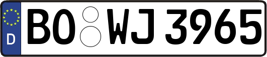 BO-WJ3965