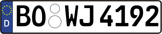 BO-WJ4192