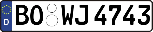 BO-WJ4743