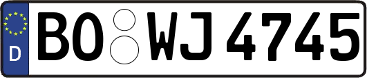 BO-WJ4745