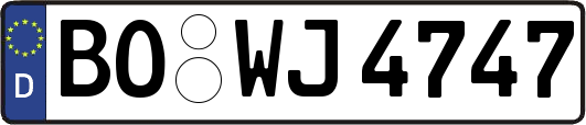 BO-WJ4747
