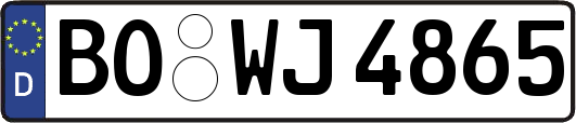 BO-WJ4865