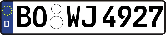 BO-WJ4927