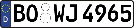 BO-WJ4965