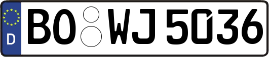 BO-WJ5036