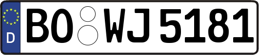BO-WJ5181