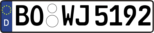 BO-WJ5192