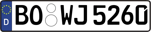 BO-WJ5260