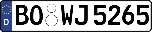 BO-WJ5265