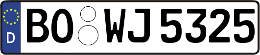 BO-WJ5325