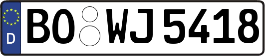 BO-WJ5418