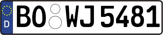 BO-WJ5481