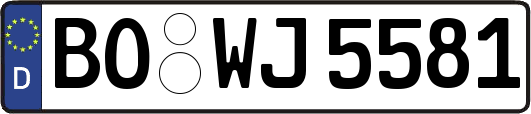 BO-WJ5581